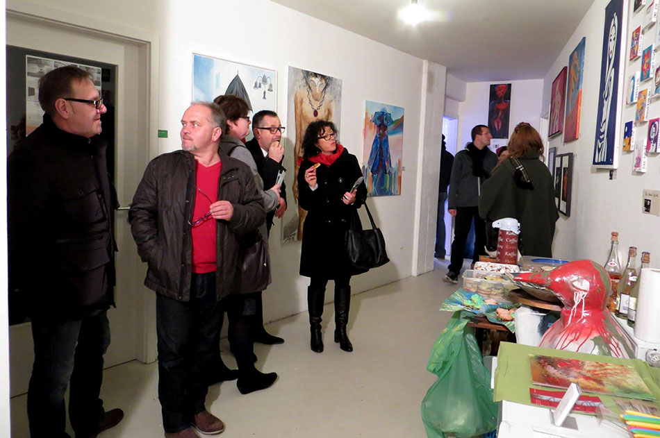 Lange Nacht der Museem 2015 im Atelier Friedel