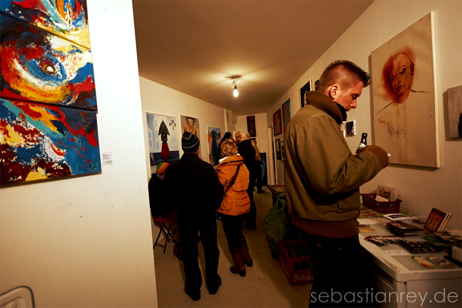 Lange Nacht der Museem 2015 im Atelier Friedel