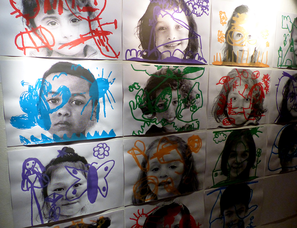 Ausstellung Querbeet mit ONE RACE